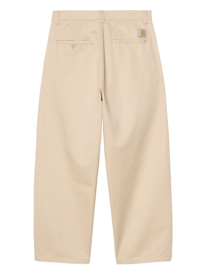 Carhartt Wip Herren-Hose mit weitem Bein in Beige 2