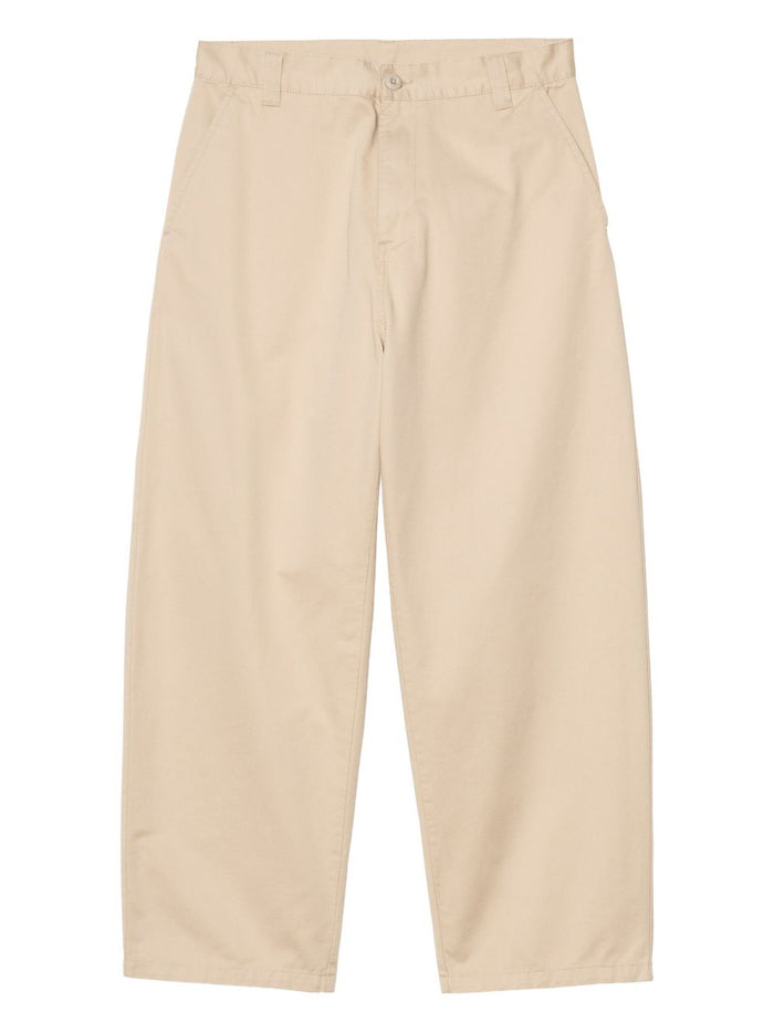 Carhartt Wip Herren-Hose mit weitem Bein in Beige 1