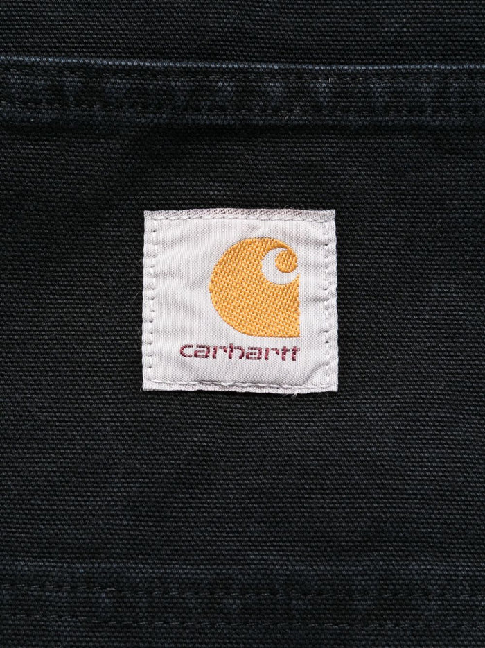 Carhartt Wip Canvas Tote Unisex Borsa Nero 4