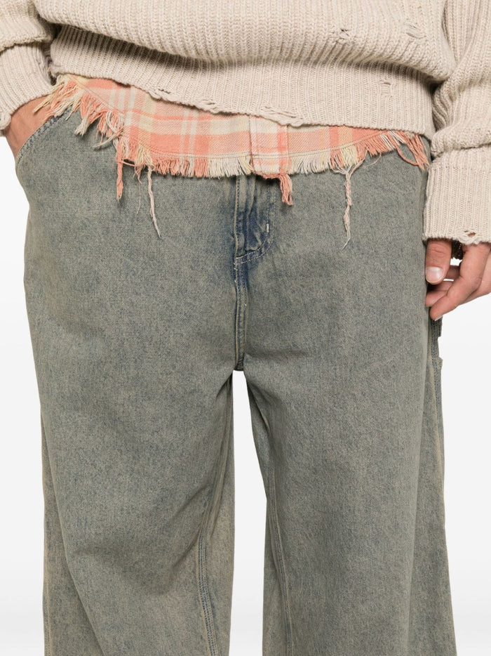 Carhartt Wip Jeans Blu Uomo Tasche America 3