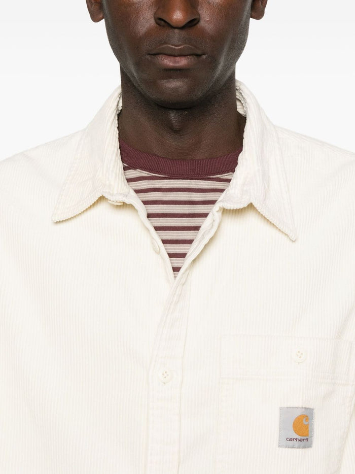 Carhartt Wip Camicia Uomo a Costine 4