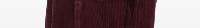 Carhartt Wip Camicia Bordeaux Uomo a Coste - Dipierro