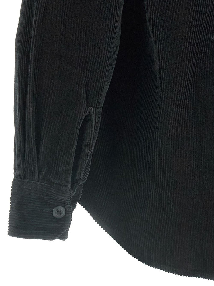 Carhartt Wip Camicia Nero Uomo Flint 4