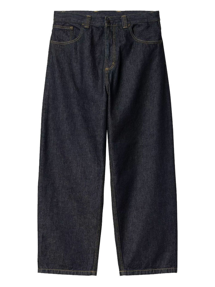 Carhartt Wip Brandon Uomo Jeans Blu Lavaggio Scuro 1