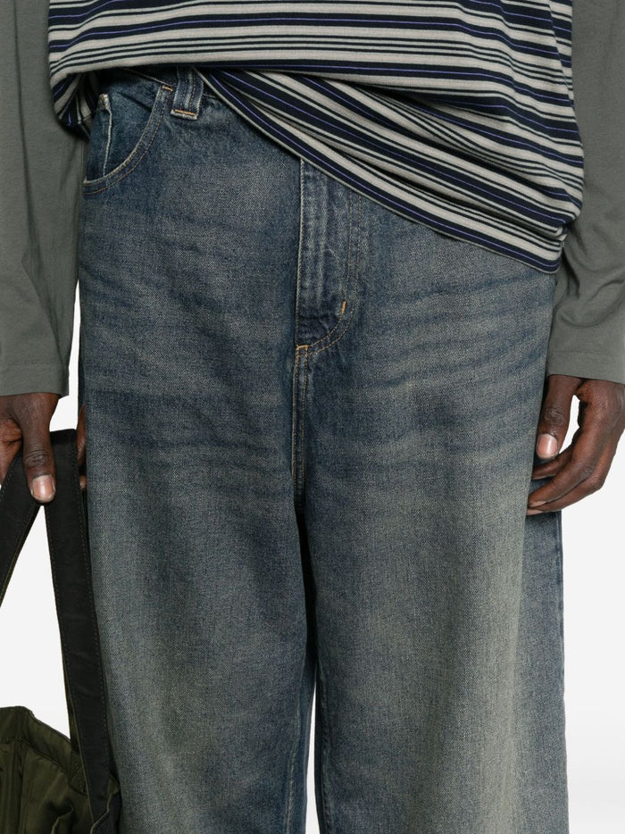Carhartt Wip Jeans Blu Uomo Baggy Relaxed 4
