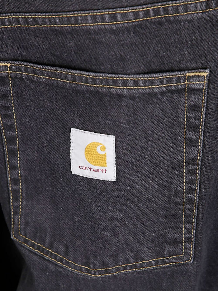 Carhartt Wip Jeans Nero Uomo Brandon 2