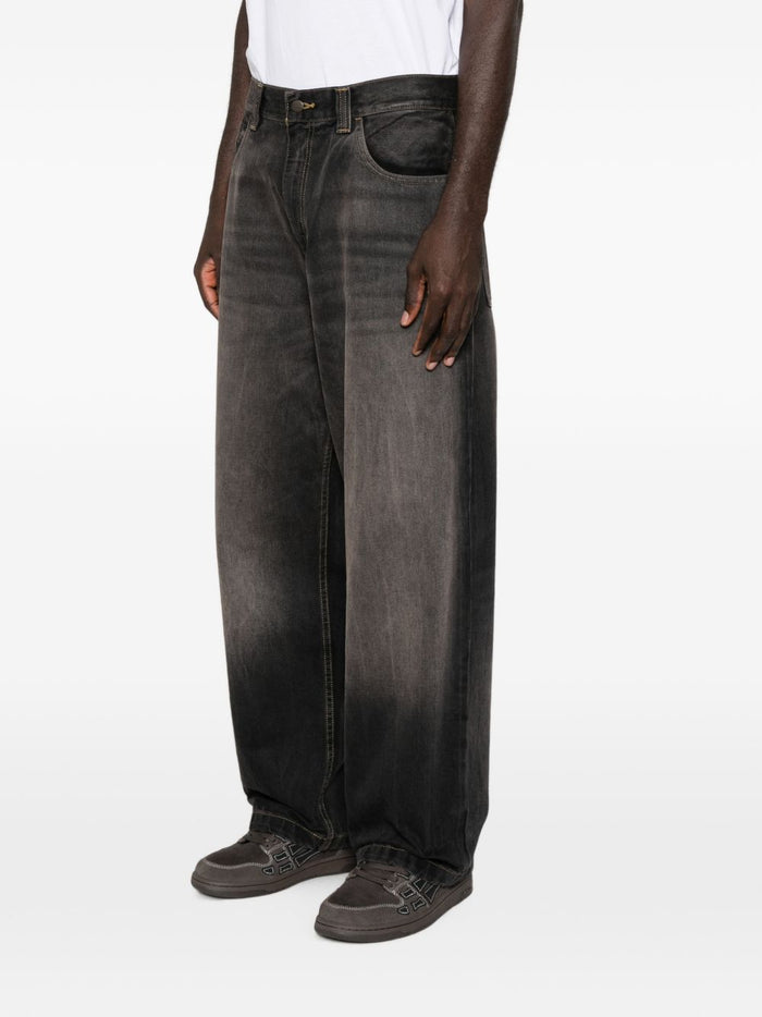 Carhartt Wip Pantalone Nero Uomo 2