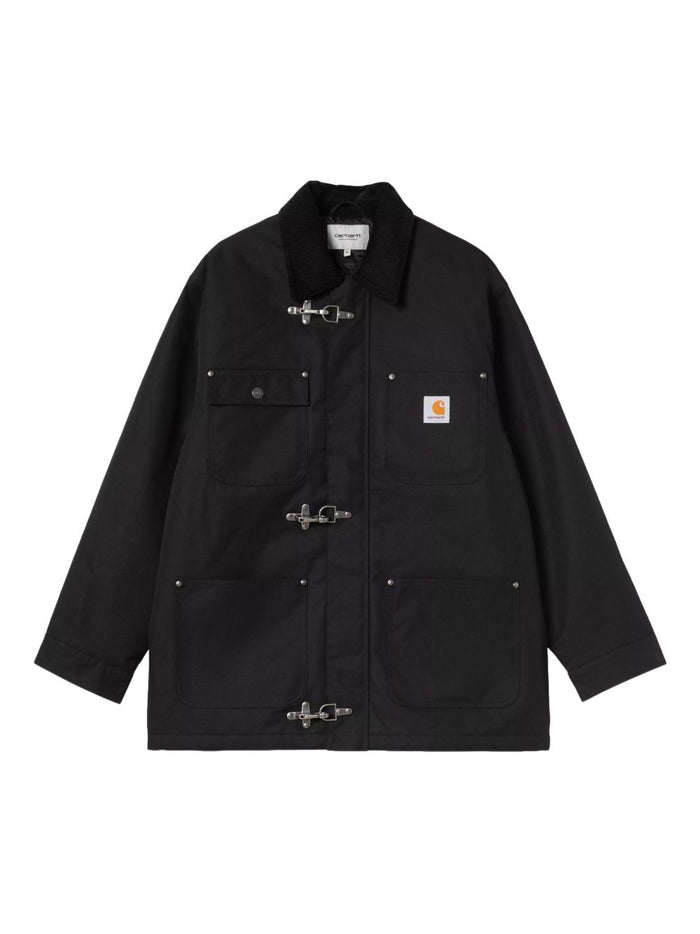 Carhartt Wip Giubbotto Nero Uomo Adair 4
