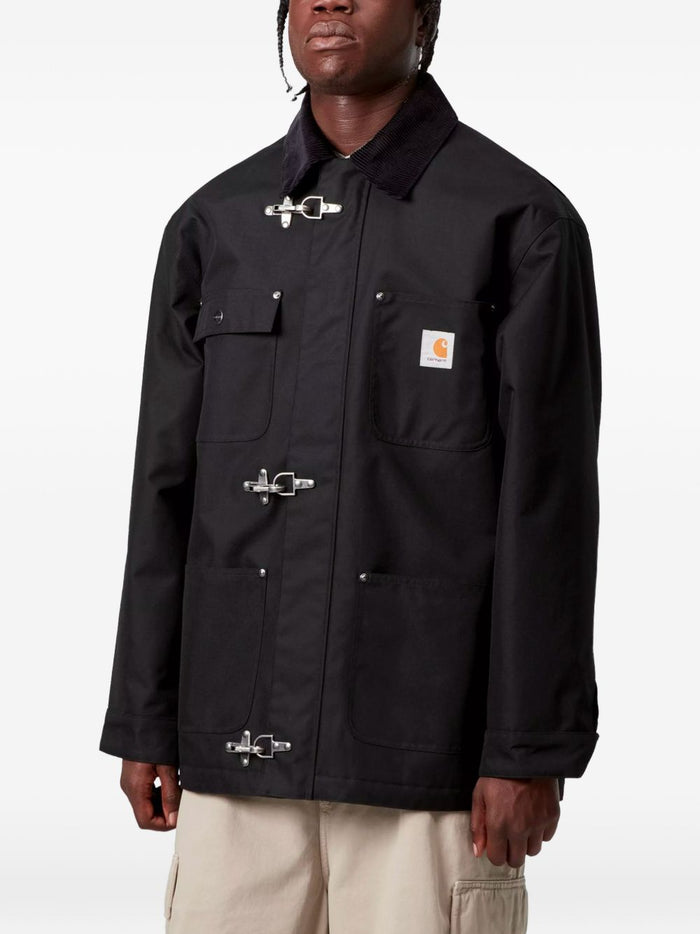 Carhartt Wip Giubbotto Nero Uomo Adair 1