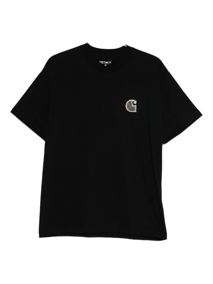 Carhartt WIP Men's Black Logo T-Shirt 5