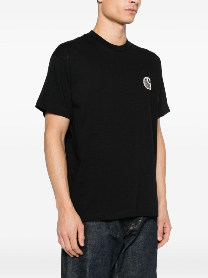 Carhartt WIP Men's Black Logo T-Shirt 1