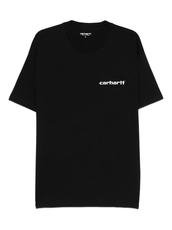 Carhartt Wip T-shirt Nero Uomo Archive Script 5