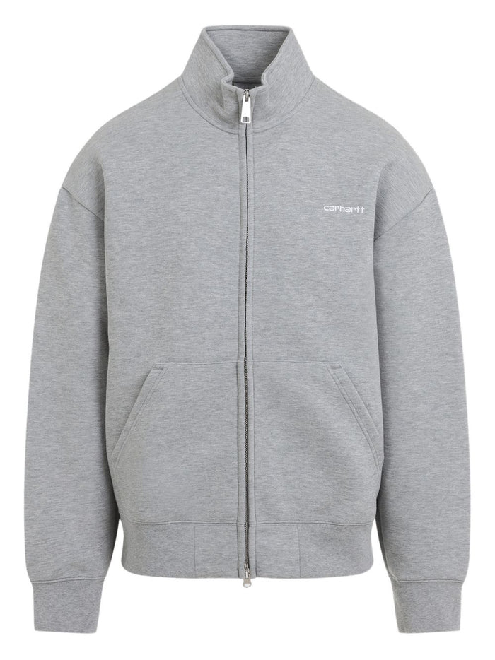 Carhartt Wip Felpa Grigio Uomo con Pistagna 1