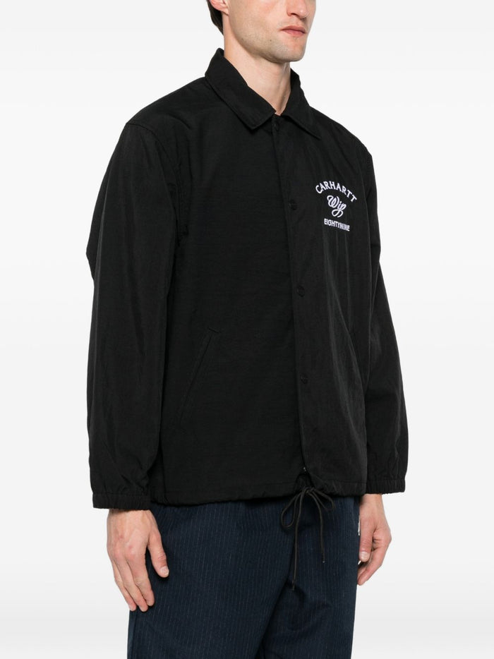 Carhartt Wip Giubbotto Coach Uomo Nero 1