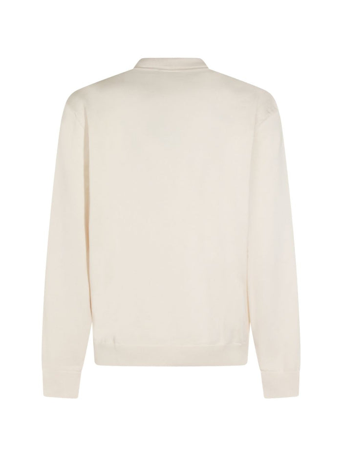 Carhartt Wip Polo Micro Ricamo Uomo Beige 3