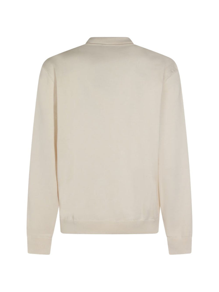Carhartt Wip Polo Micro Ricamo Uomo Beige 4