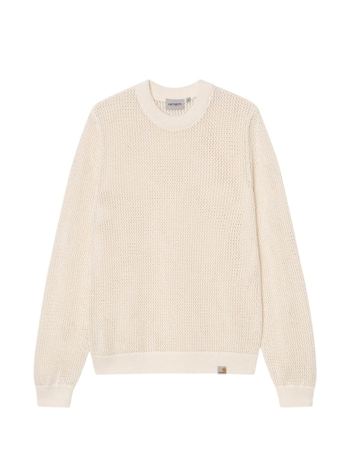Carhartt Wip Felpa Stockton Uomo Beige 1