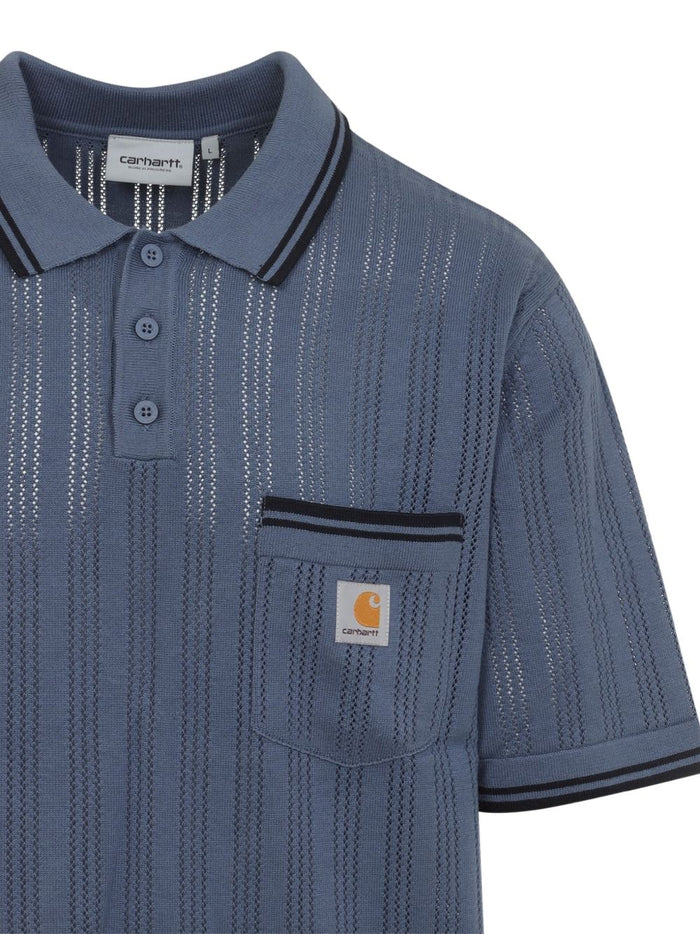 Carhartt Wip Polo Ramsey Uomo Blu 3