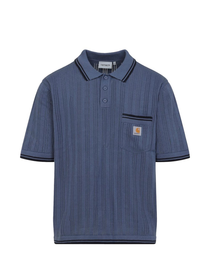 Carhartt Wip Polo Ramsey Uomo Blu 1
