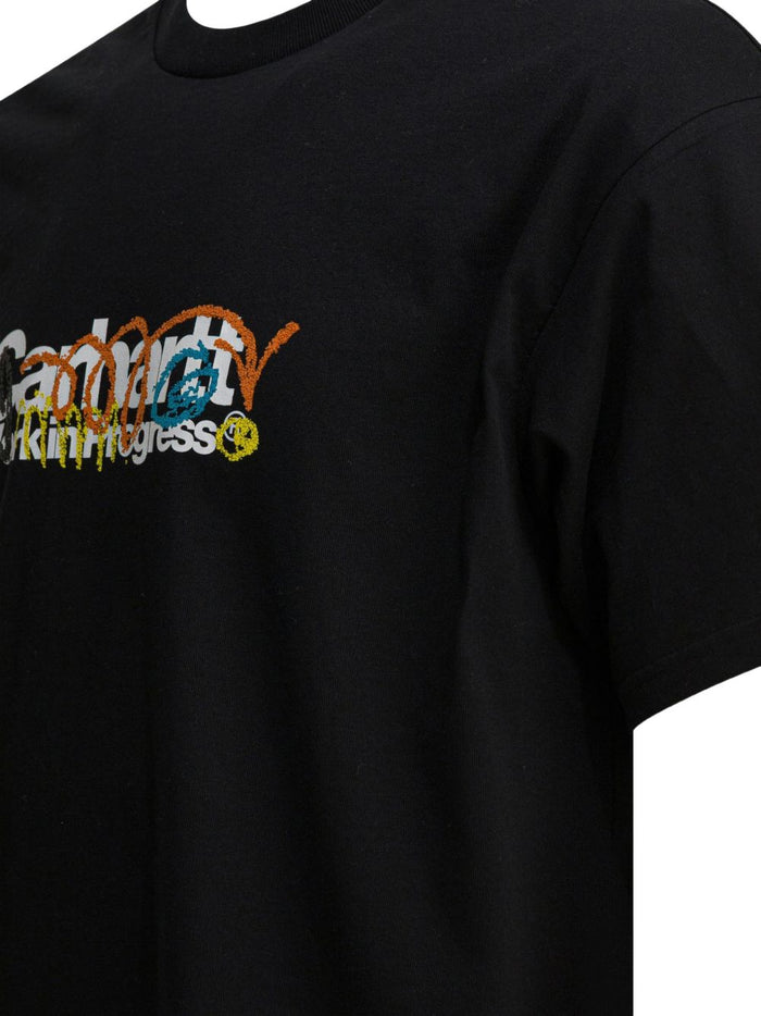 Carhartt Wip T-shirt Nero Uomo 2