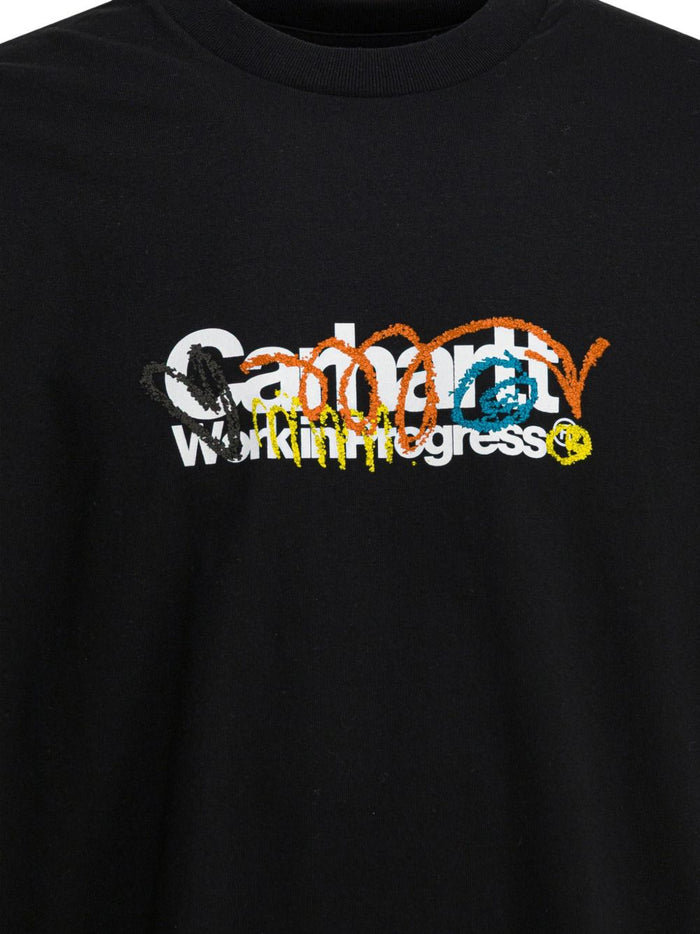 Carhartt Wip T-shirt Nero Uomo 3