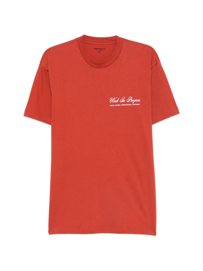 Carhartt Wip T-shirt Cloud Heart Uomo Rosso 1