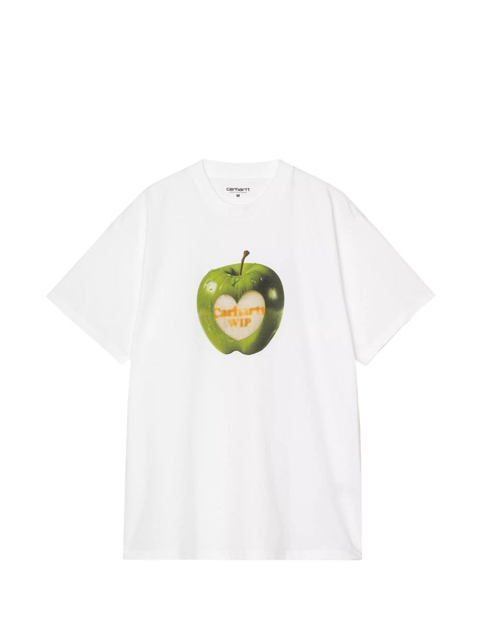 Carhartt Wip T-shirt Mela Uomo Bianco 1