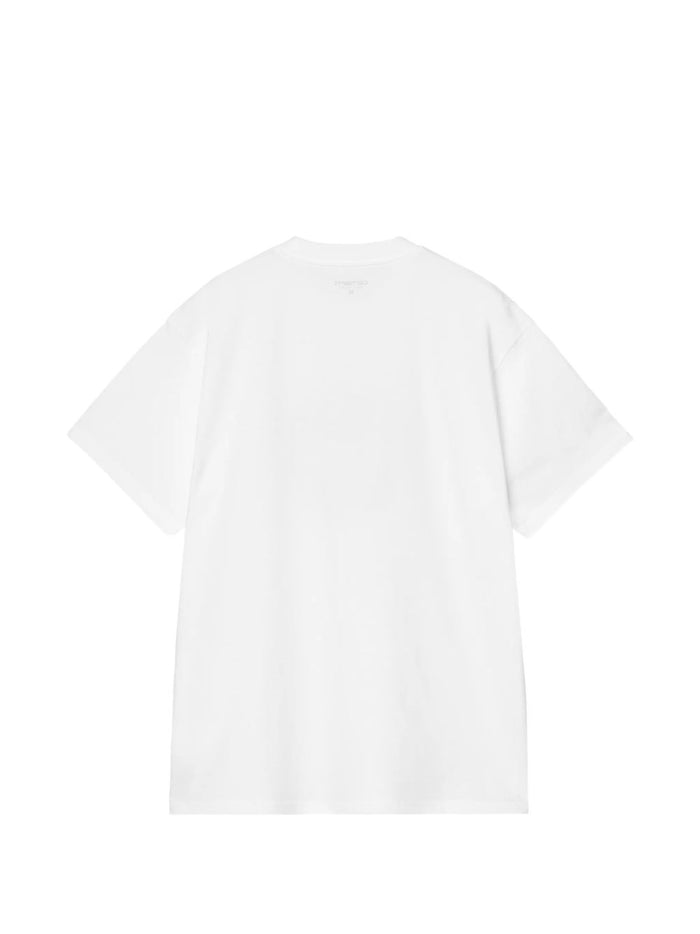 Carhartt Wip T-shirt Mela Uomo Bianco 2