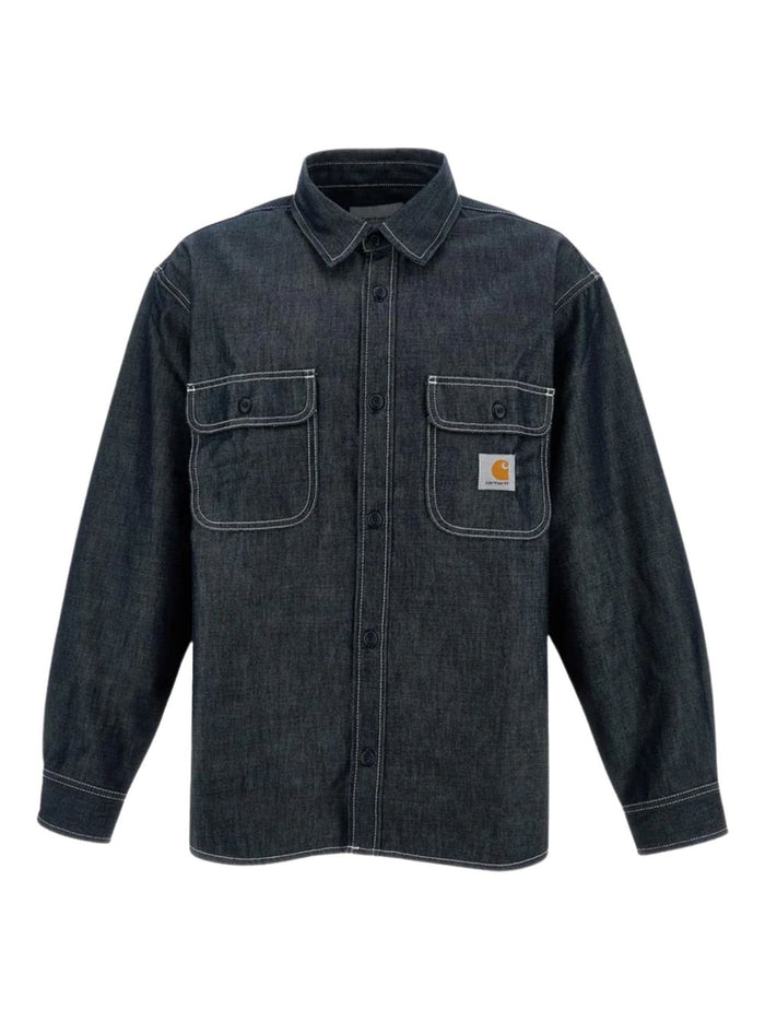 Carhartt Wip Camicia Blu Uomo 1