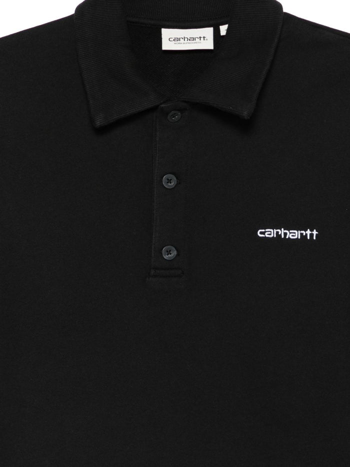Carhartt Wip Polo Brenta Donna Nero 3