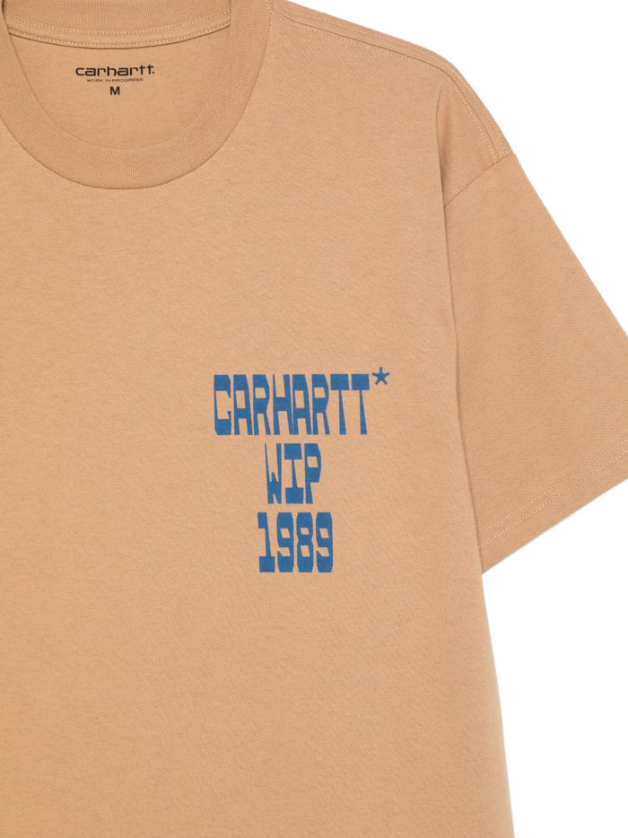 Carhartt Wip T-shirt Marrone Uomo Blocks 3