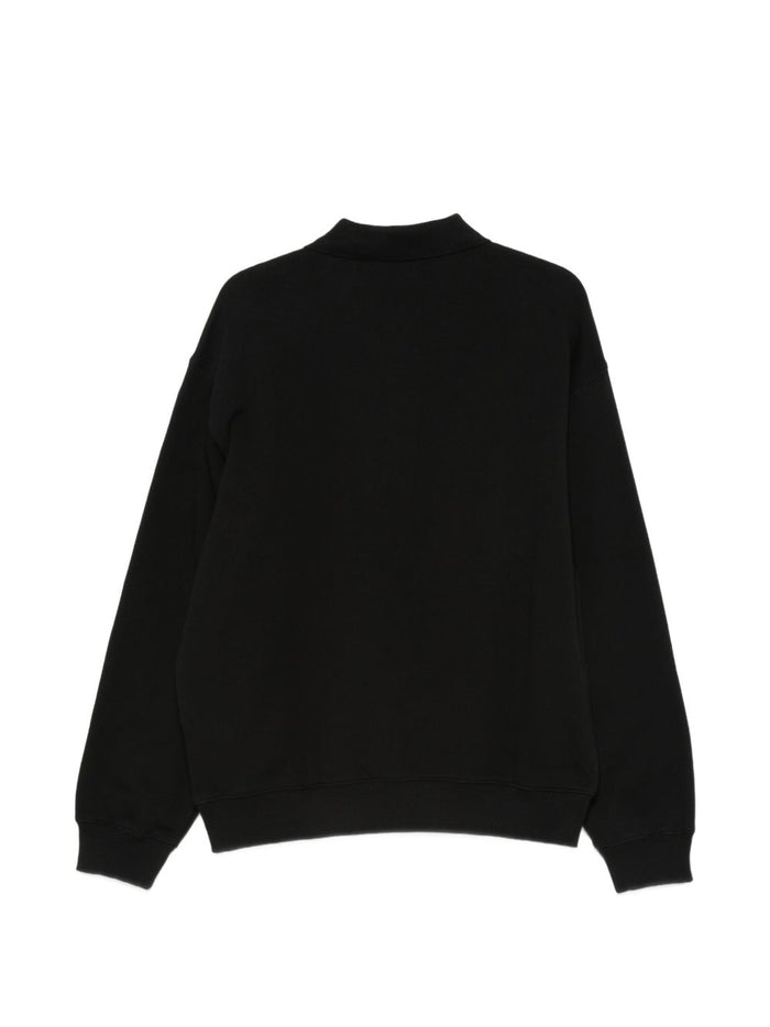 Carhartt Wip Polo Maniche Lunghe Uomo Nero 2