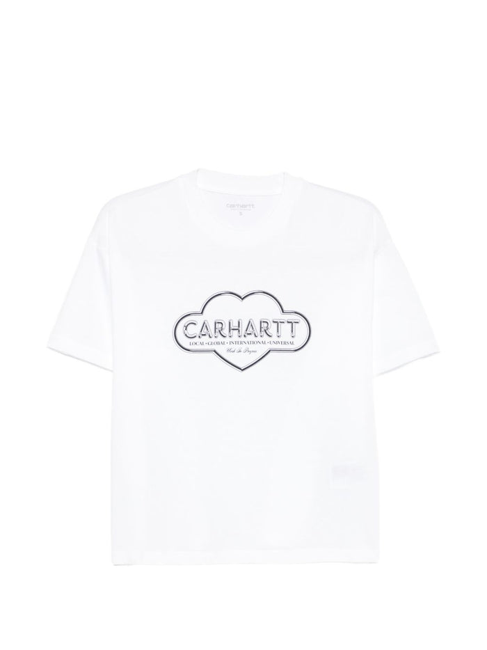 Carhartt Wip T-shirt Bianco Donna 1