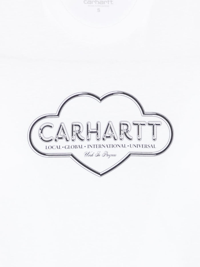 Carhartt Wip T-shirt Bianco Donna 2