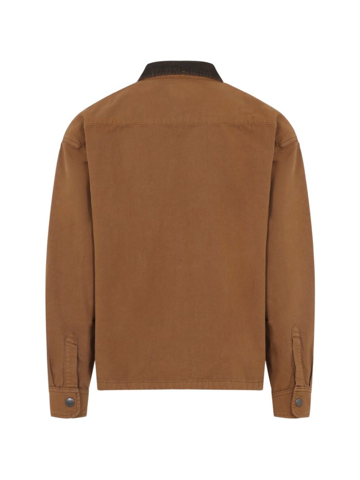 Carhartt Wip Giubbotto Tasche sul Petto Uomo Marrone 2