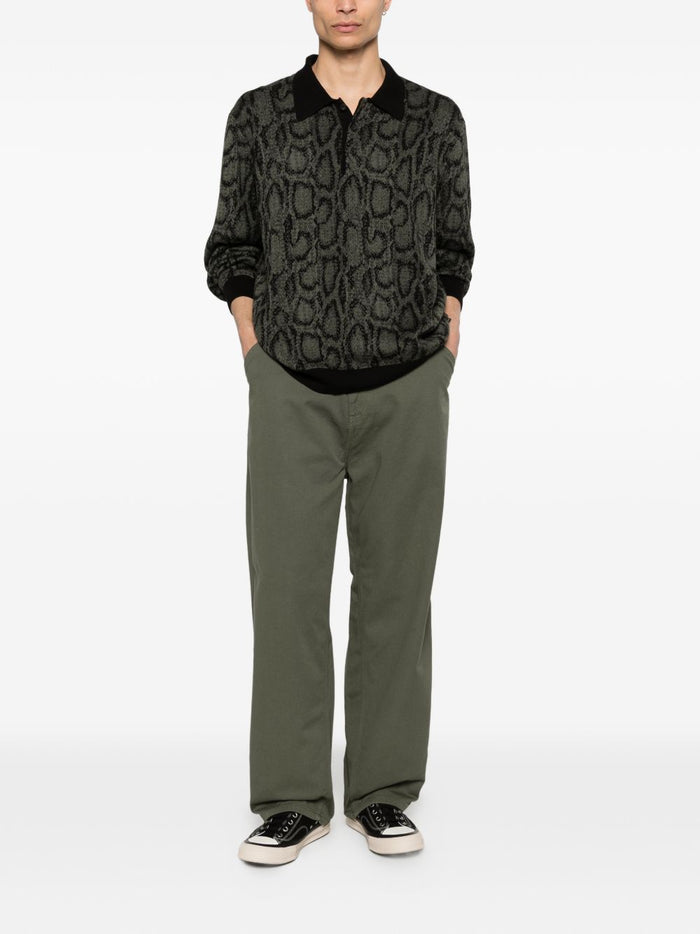Carhartt Wip Pantalone Tasche America Uomo Verde 2