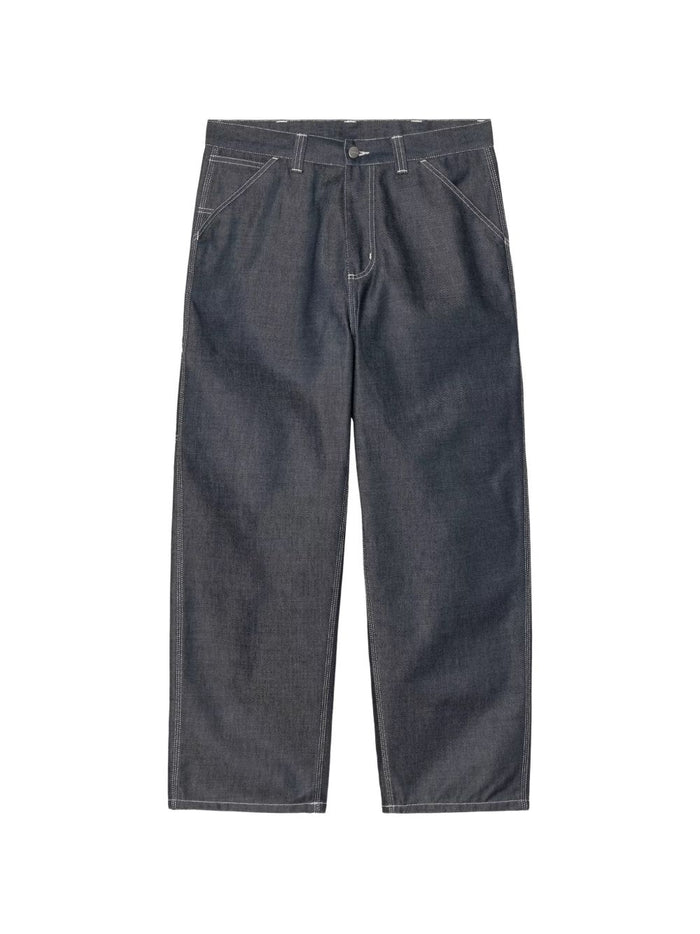 Carhartt Wip Jeans Blu Uomo Carpenter Single Knee 1