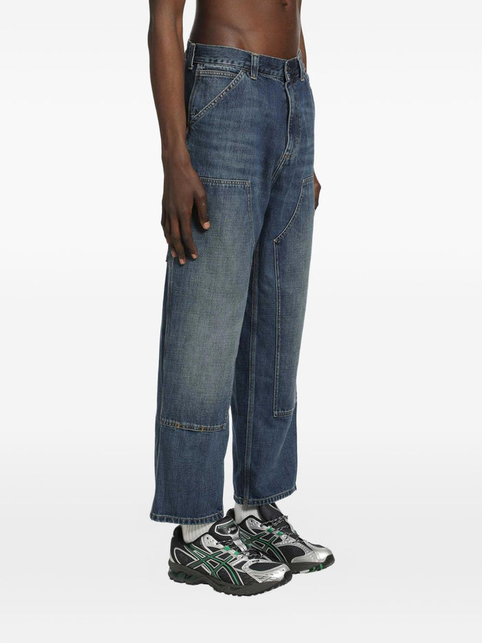 Carhartt Wip Jeans Crop Uomo Blu 2