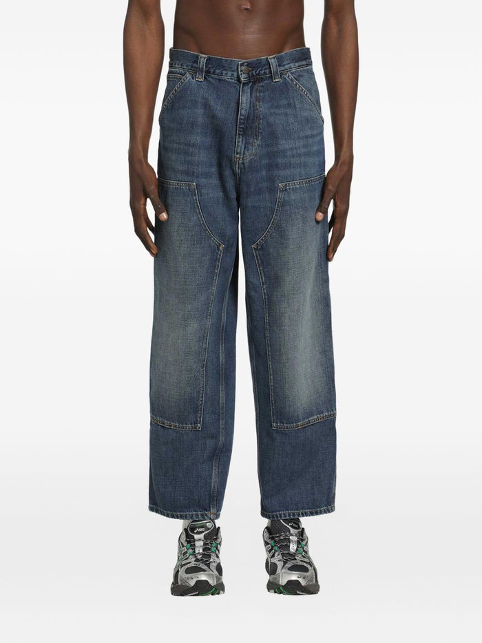 Carhartt Wip Jeans Crop Uomo Blu 1
