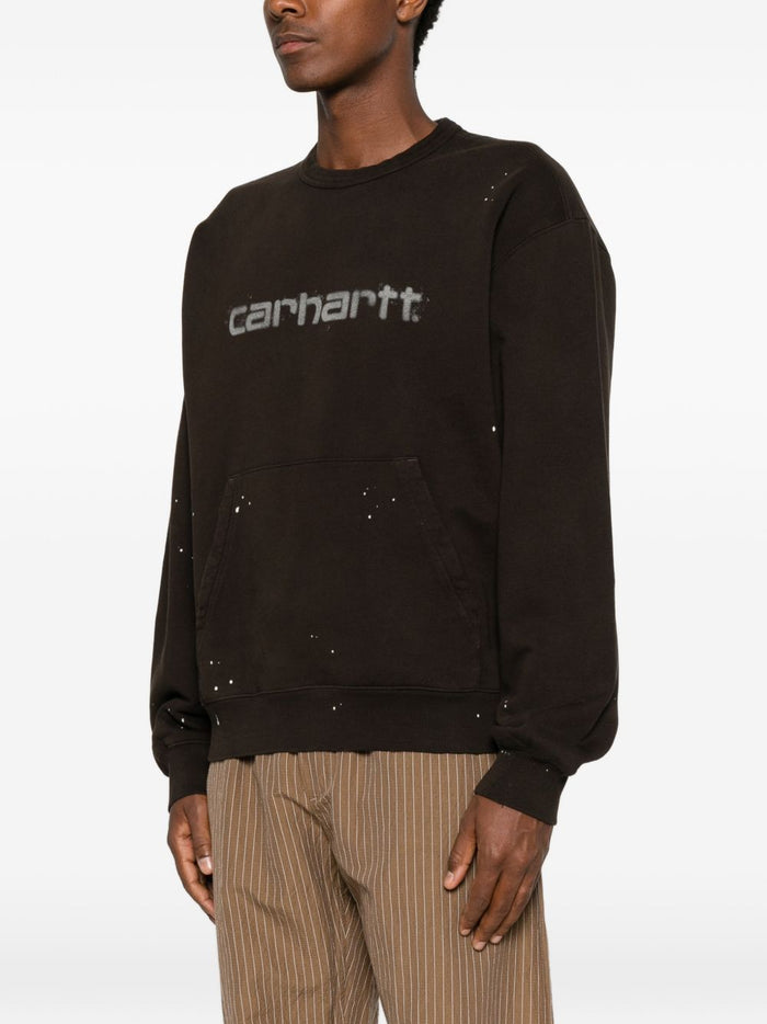 Carhartt Wip Felpa Marrone Uomo 4