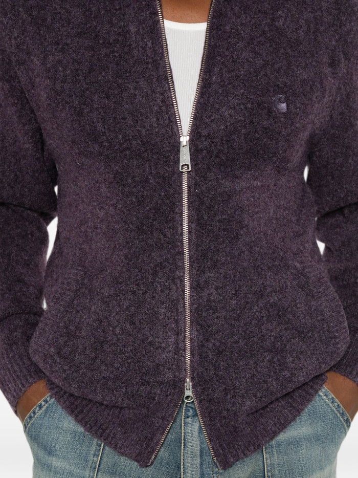 Carhartt Wip Giubbotto Viola Uomo 4
