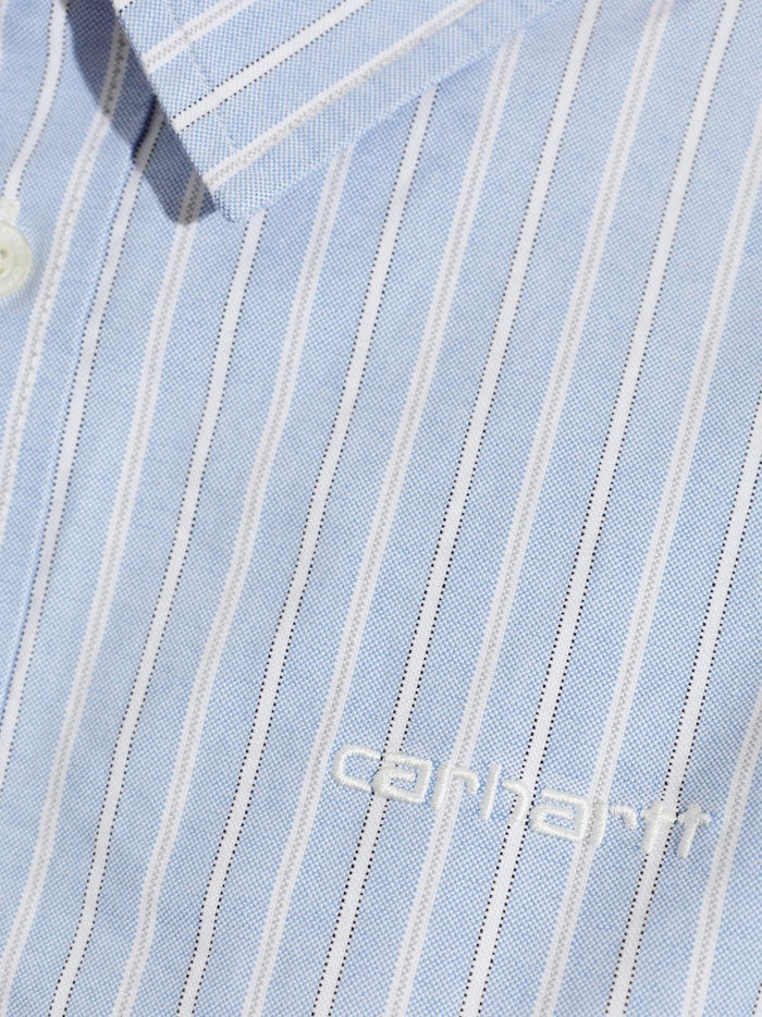 Carhartt Wip Camicia Stripe Bleach Donna 5