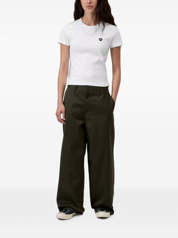 Carhartt Wip T-shirt Bianco Donna 2