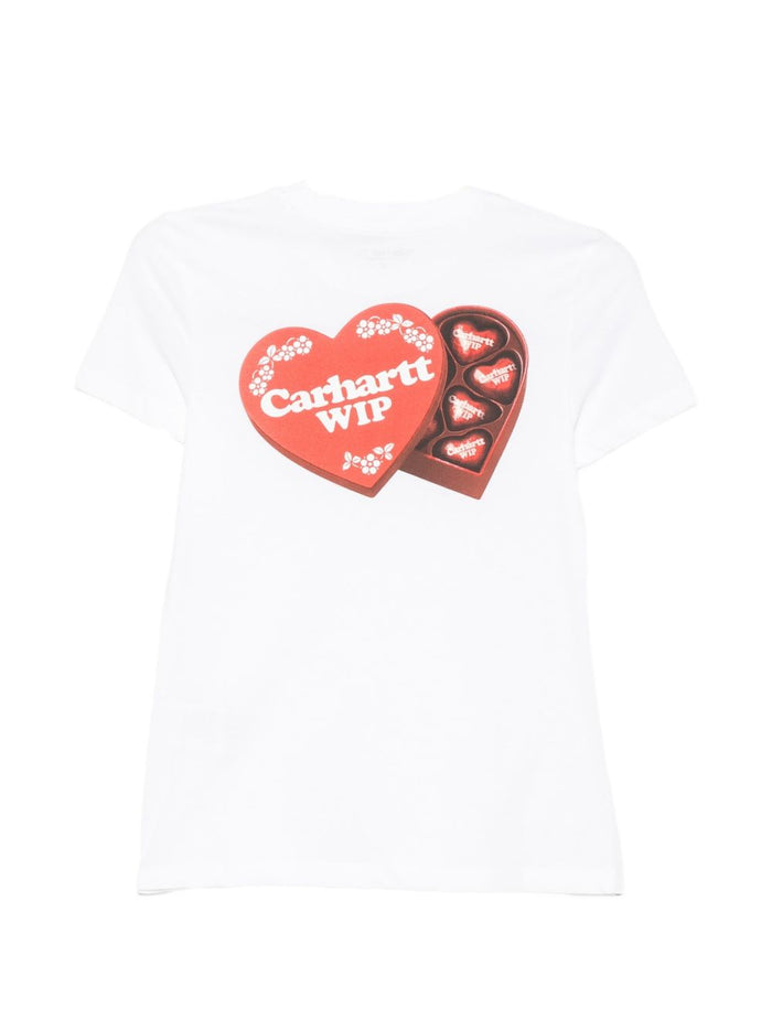Carhartt Wip T-shirt Bianco Donna 2
