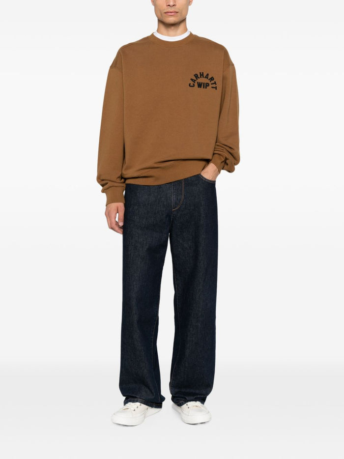 Carhartt Wip Felpa Marrone Uomo 2