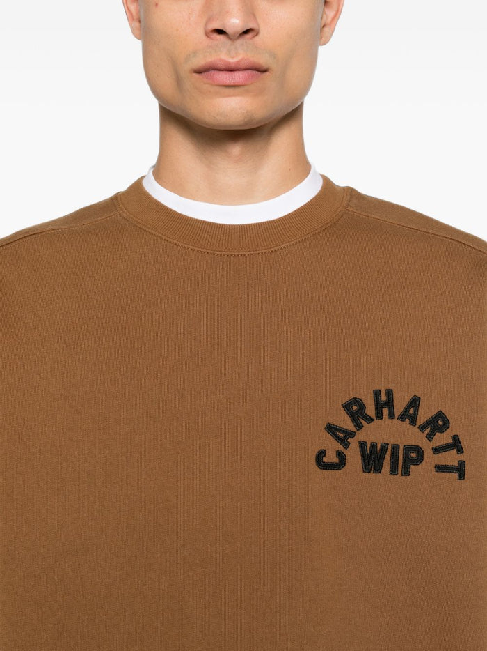 Carhartt Wip Felpa Marrone Uomo 3