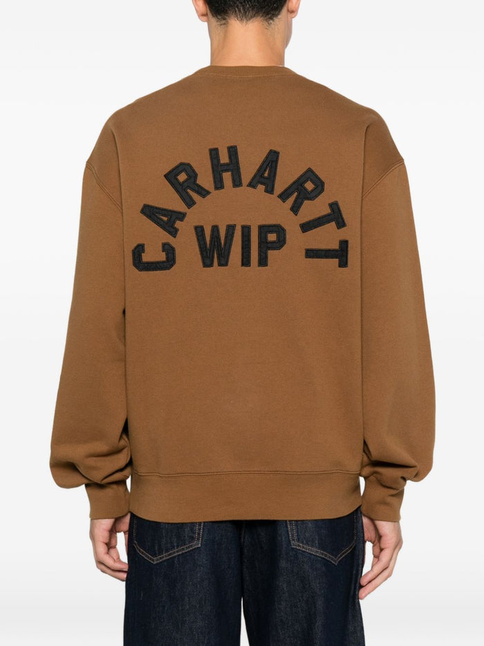 Carhartt Wip Felpa Marrone Uomo 4