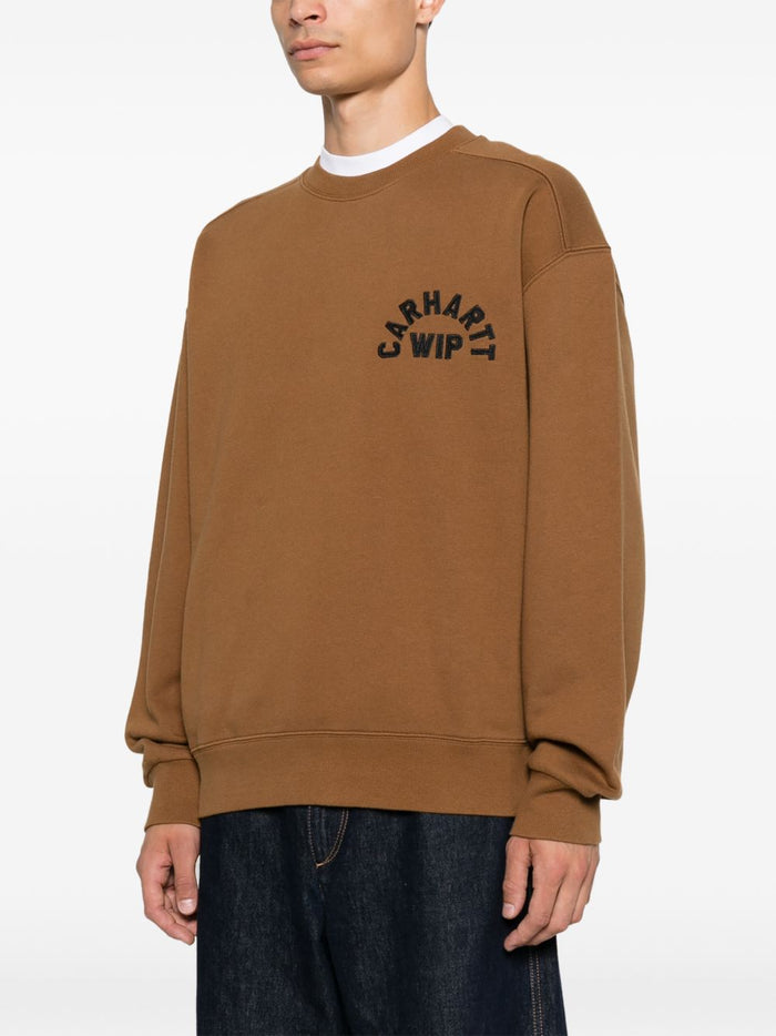 Carhartt Wip Felpa Marrone Uomo 5