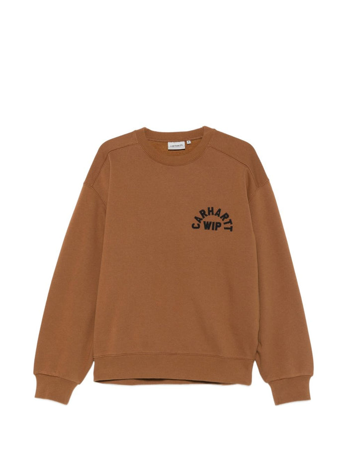 Carhartt Wip Felpa Marrone Uomo 1