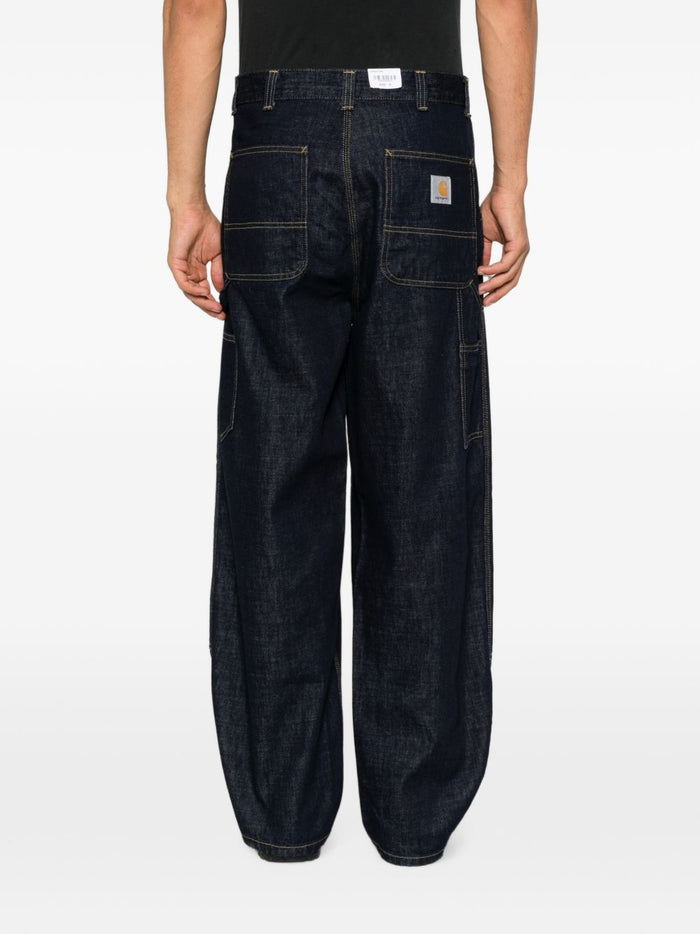 Carhartt Wip Pantalone Blu Uomo 3
